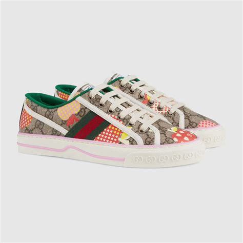 women's gucci les pommes sneaker|Women's Gucci Les Pommes sneaker.